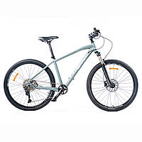 Велосипед горный Spirit Echo 7.4 27,5", рама M, серый, 2021 с нагрузкой до 120 кг лучшая цена с быстрой