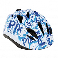 Шлем защитный детский Tempish Pix, голубой S (49-53 см) противоударный, регулируемый лучшая цена с быстрой