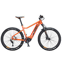 Электровелосипед городской KTM MACINA RACE 271 27" рама L/48 оранжевый (черно-оранжевый), 2021 нагрузка 140