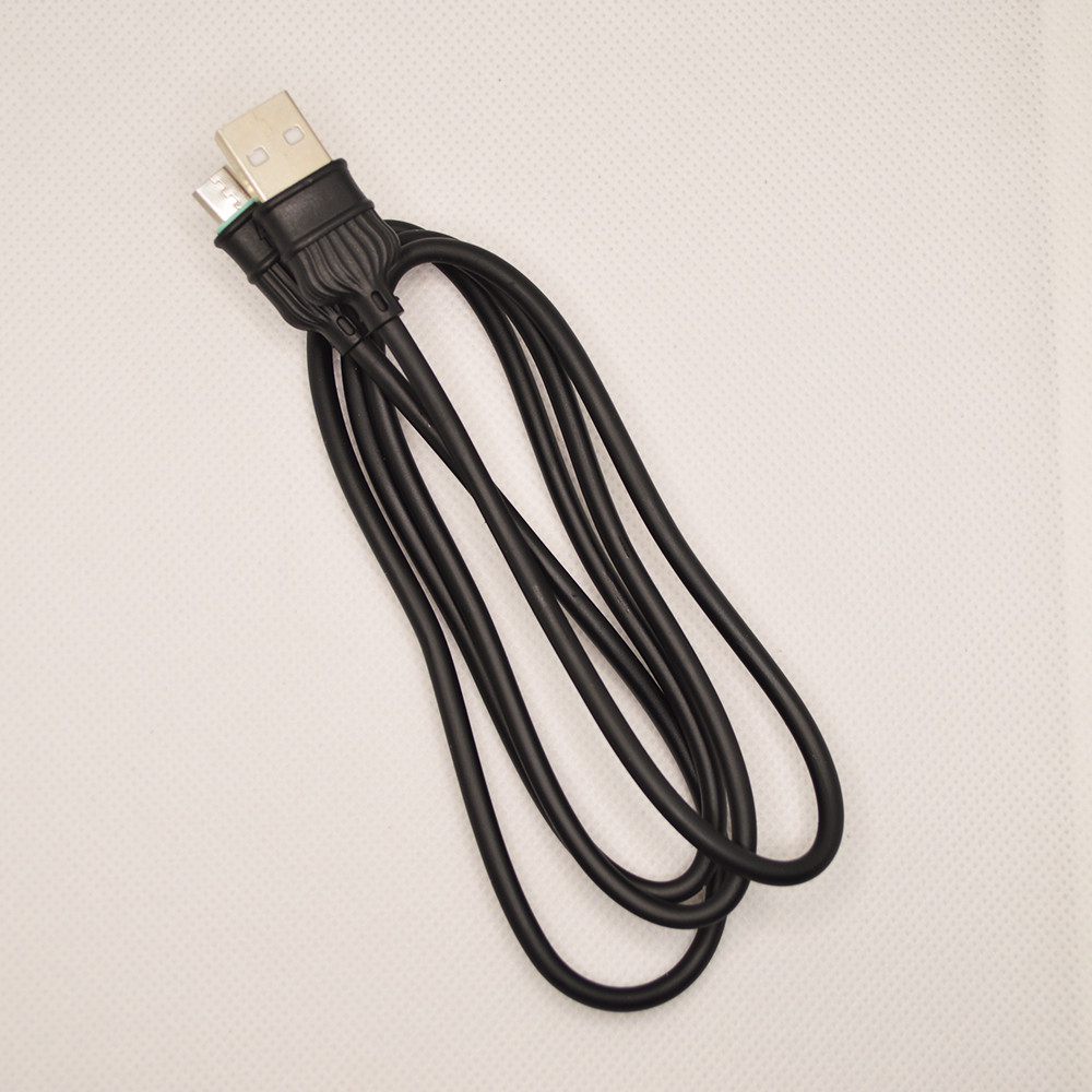 Кабель ANSTY Z-021-A Micro USB QC 3.1A 1M Black, фото 3