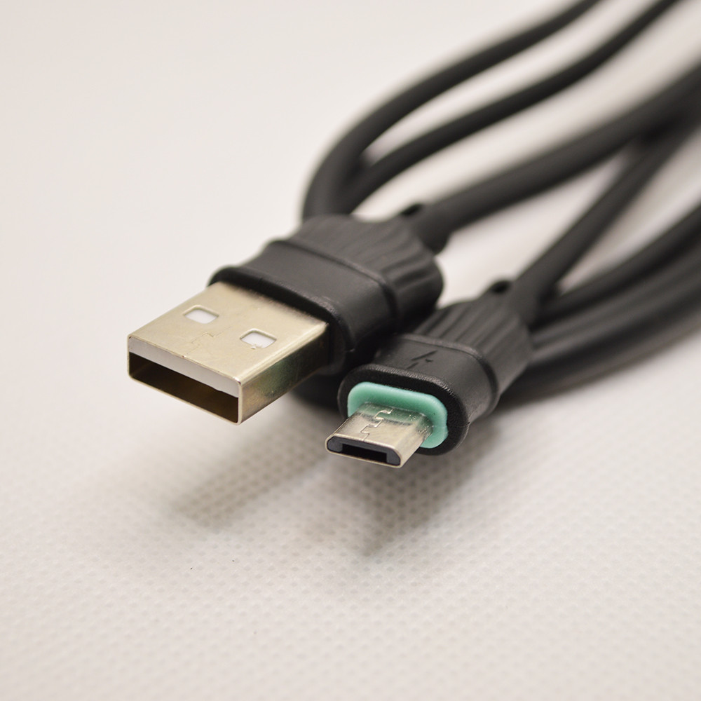 Кабель ANSTY Z-021-A Micro USB QC 3.1A 1M Black, фото 6