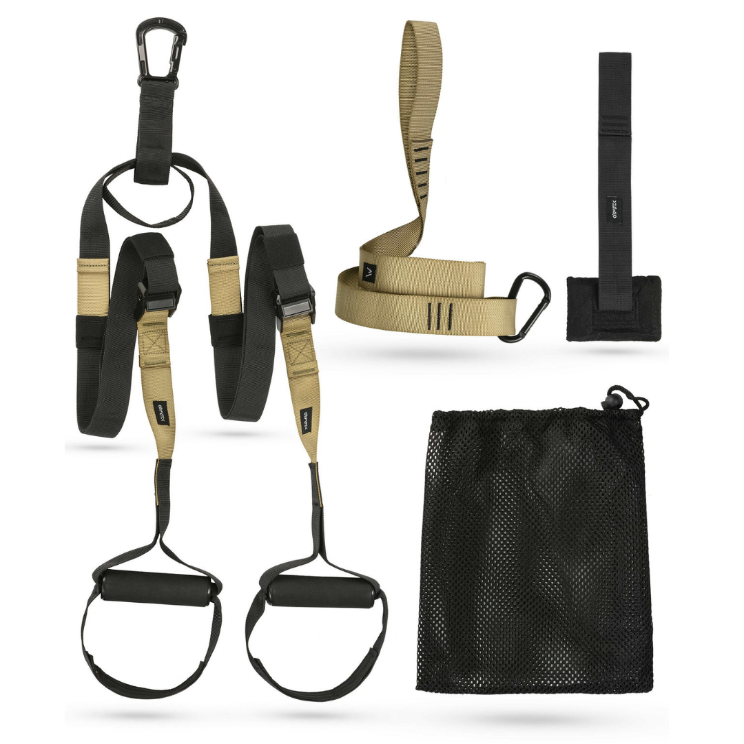 Тренувальні петлі TRX Gymtek Pro хакі, фото 1