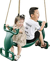 Детские качели двойные подвесные от 3-11 лет WCG Double на 2-х детей для улицы и помещений до 100 кг
