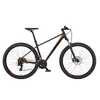 Велосипед KTM CHICAGO 292 29" рама M/43, темно-зеленый (черно-оранжевый), 2022 лучшая цена с быстрой доставкой