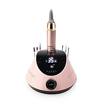 Фрезер для маникюра Bucos Nail Drill X2 PRO BLUSH PINK 65 Ватт, 35 000 об./мин.