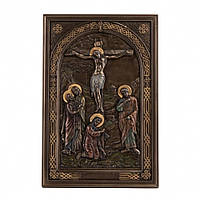 Картина Veronese "Розп'яття Ісуса" 23 см коричнева