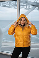Куртка женская стильная плащевка на синтепоне 48-50; 52-54; 56-58; 60-62 (5цв) "BROVKOVA"от производителя