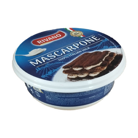 Сир маскарпоне Rivano, 250 г, 6 шт/ящ