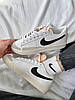 Жіночі кросівки Nike Blazer Low 77 Vintage white Найк Блейзер білі з чорним, фото 3