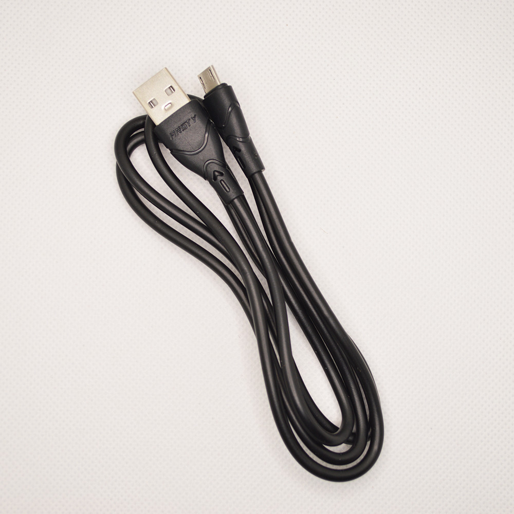 Кабель ANSTY Z-023-A Micro USB 1.2A 1M Black, фото 3