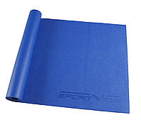 Коврик (мат) для йоги и фитнеса 173 х 61 х 0.4 см SportVida PVC SV-HK0051 Blue для дома и спортзала лучшая