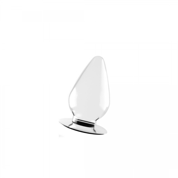 Анальна пробка конічної форми 4.5" Flawless Clear Anal Plug, Clear, фото 1