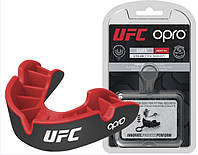 Капа OPRO Silver UFC дитяча (вік до 11) Black/Red (ufc.102515001) лучшая цена с быстрой доставкой по Украине