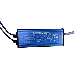 Драйвер для світлодіодної панелі 40-48W 85-265V 600mA