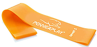 Эспандер ленточный спортивная 600*60*0.6мм, 5кг PowerPlay 4140 Level 1 оранжевая резиновая лента