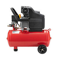 Компресор INTERTOOL PT-0009, 24 л, 1.5 кВт, 220 В, 8 aтм, 206 л/хв., фото 4