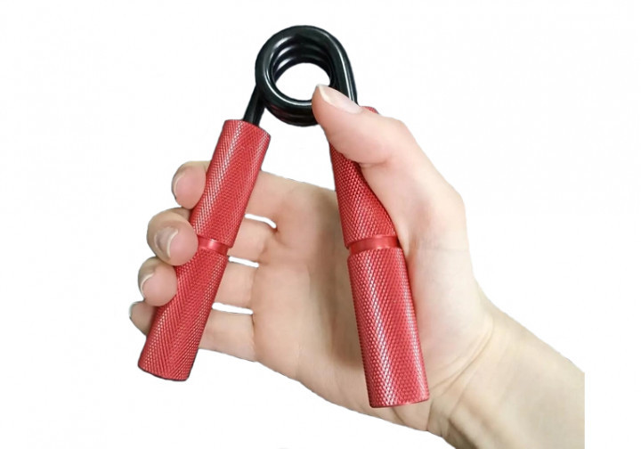 Кистьовий еспандер 136 кг EasyFit Hand Grip PRO червоний (250 lb)
