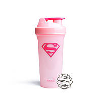 Шейкер спортивний Smartshake Lite 800ml DC Supergirl лучшая цена с быстрой доставкой по Украине