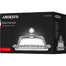 Маслянка кухонна Ardesto Glass 14 х 9 см AR2602BD smart, фото 4