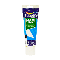 Мелкозернистая влагостойкая легкая шпаклевка Sadolin Maxi Aqua для стен и потолка, серая, 250 г