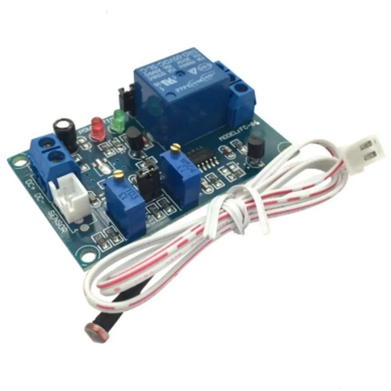 Релейний модуль 12 В фоточутливого резистора, керований перемикач із затримкою освітлення, фото 1