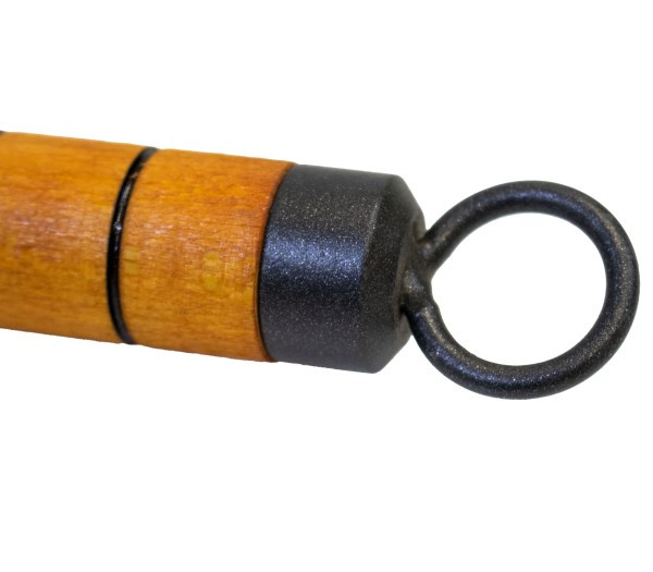Ложка для фритюра и выпечки профессиональная с деревянной ручкой (600 мм) - фото 3 - id-p1807509120