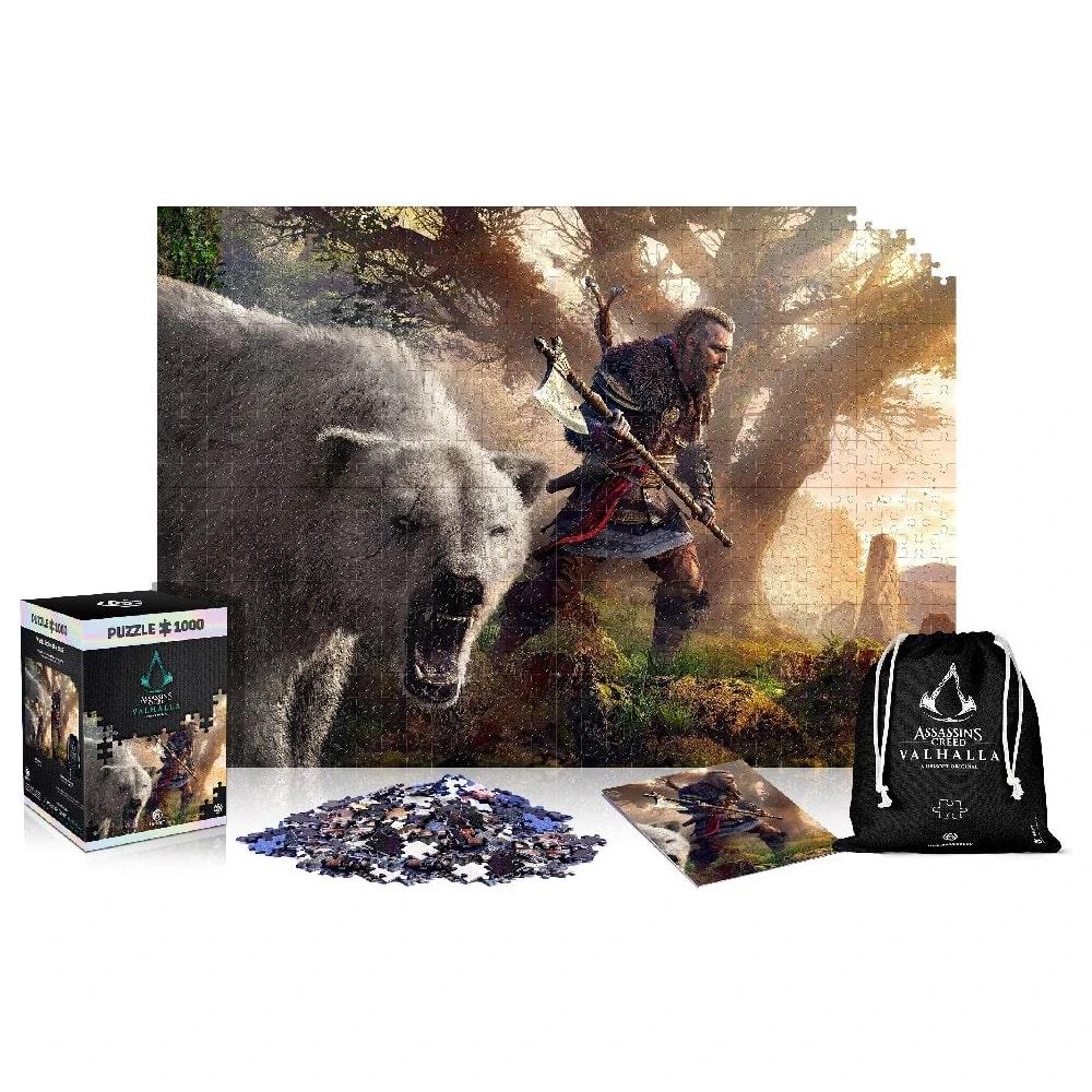 GoodLoot Пазл Assassins Creed Valhalla: Eivor & Polar Bear Puzzles 1000 ел.