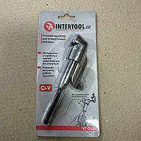 Кутовий адаптер для викруткових насадок 1/4" Cr-V INTERTOOL VT-0106