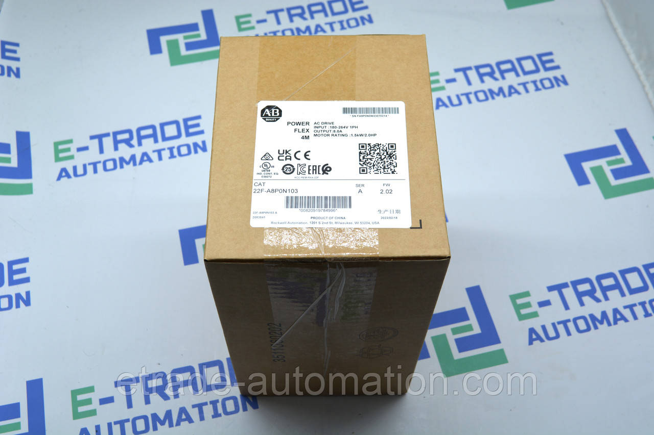 Перетворювач частоти Allen-Bradley 22F-A8P0N103