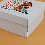 Коробка на День святого Валентина 200*200*100 мм Коробка для Подарункового боксу хлопцю, фото 6