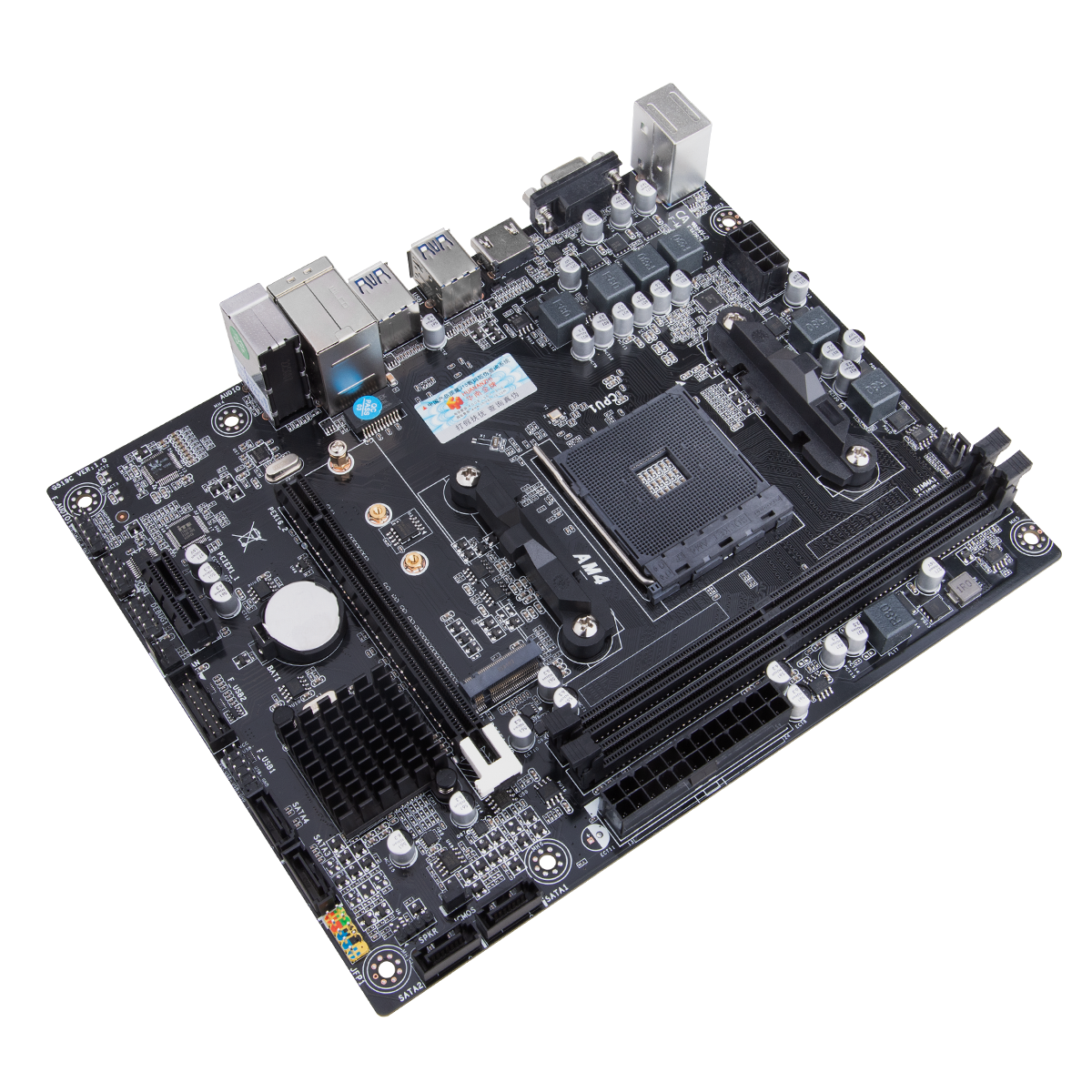 Материнская плата Huananzhi A320-D4 Socket AM4 (HZH-A320-D4) (TF) (ID ...