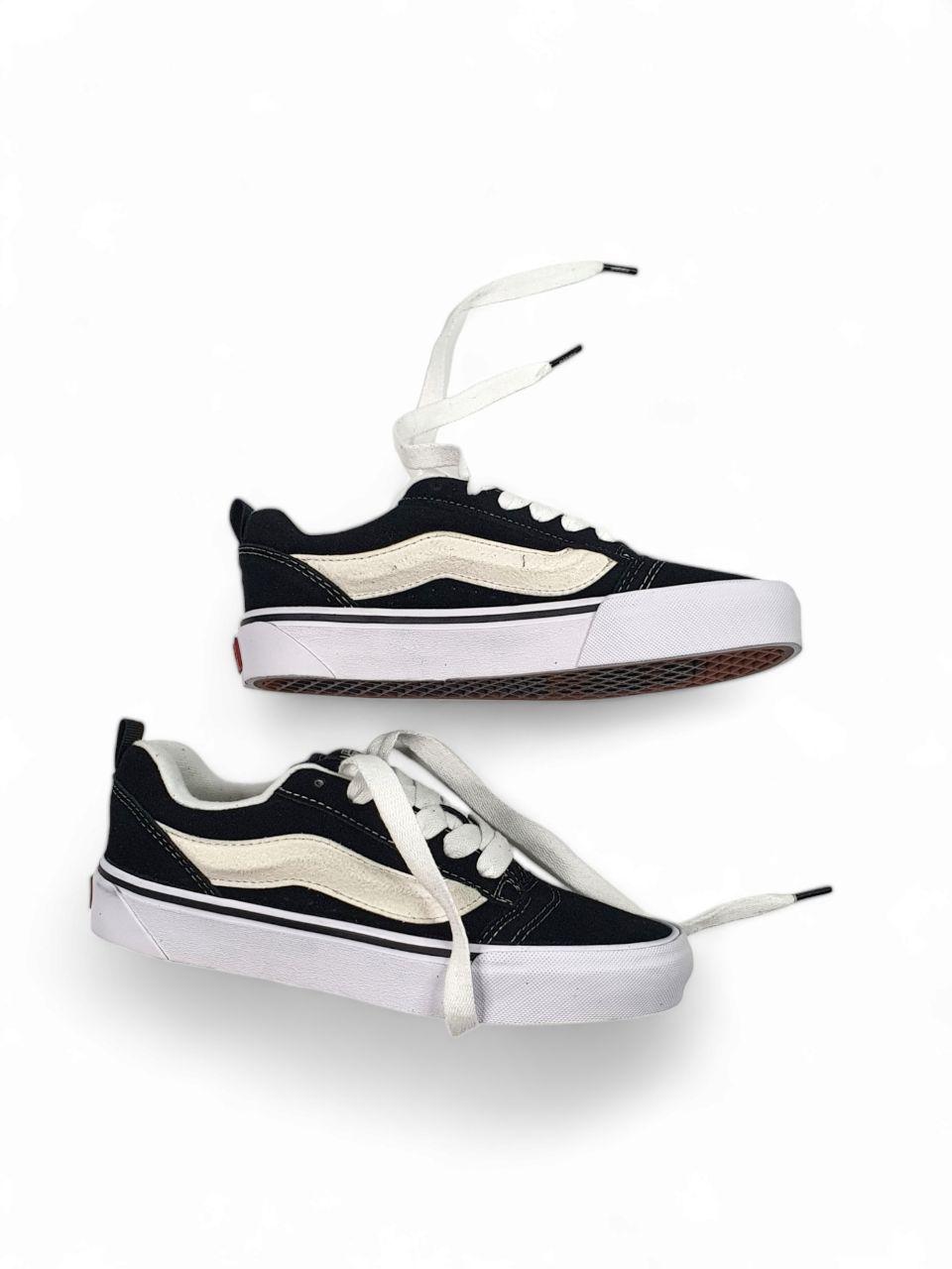 Кеди чоловічі чорні Vans KNU Skool Potato (14649)