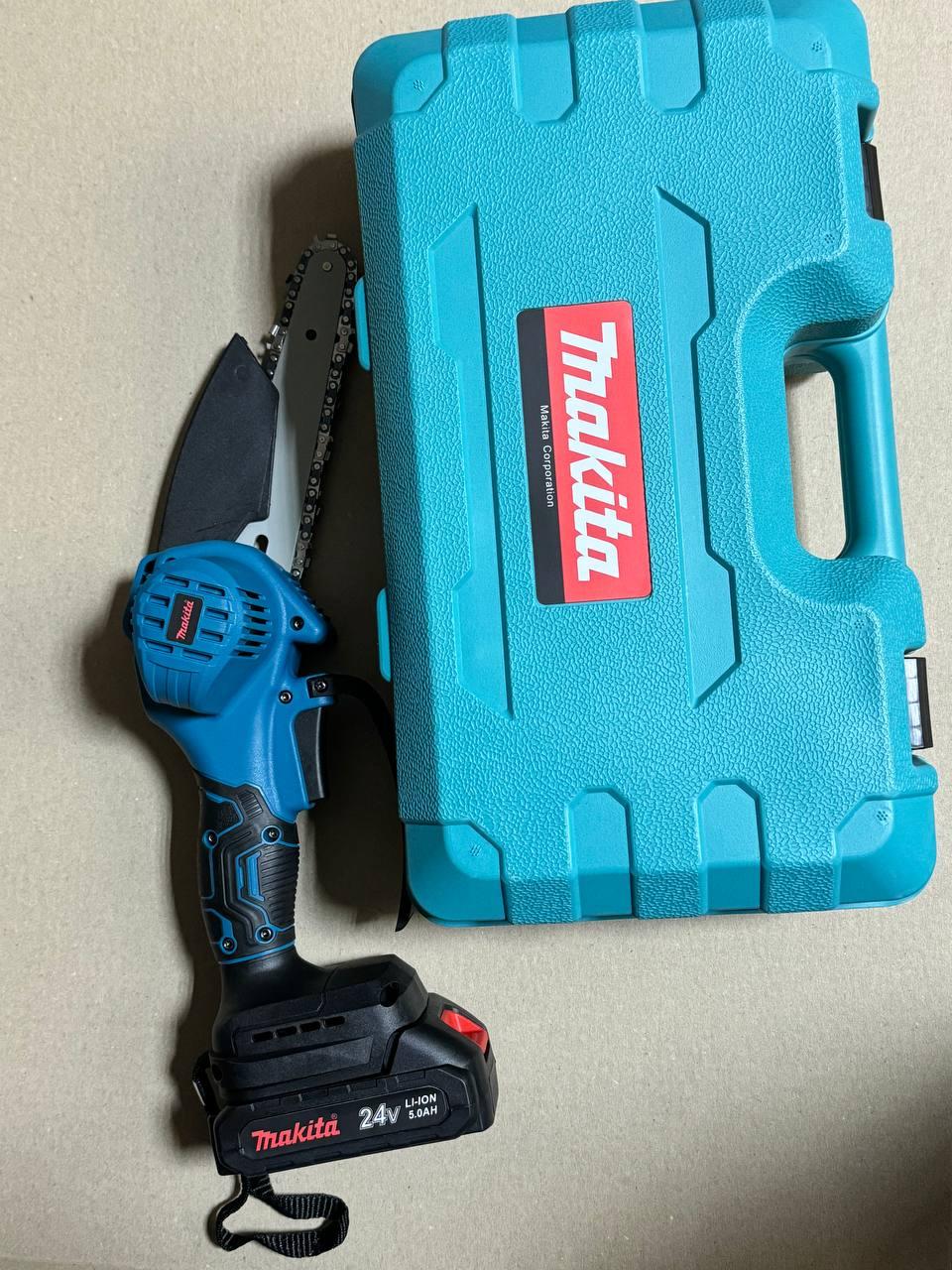 Компактна міні-пила Makita DUC 150HN 24V 5Ah Шина 150мм Gitcutter Електрична пила Makita