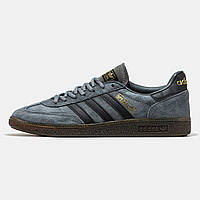 Мужские Кроссовки Adidas Spezial Handball Grey Black 40-41-42-43-44-45