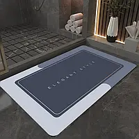 Влагопоглощающий коврик с ефектом памяти для ванной 40х60 см