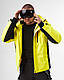 Чоловіча гірськолижна куртка WHS ROMA жовтий неон, розмір, фото 3