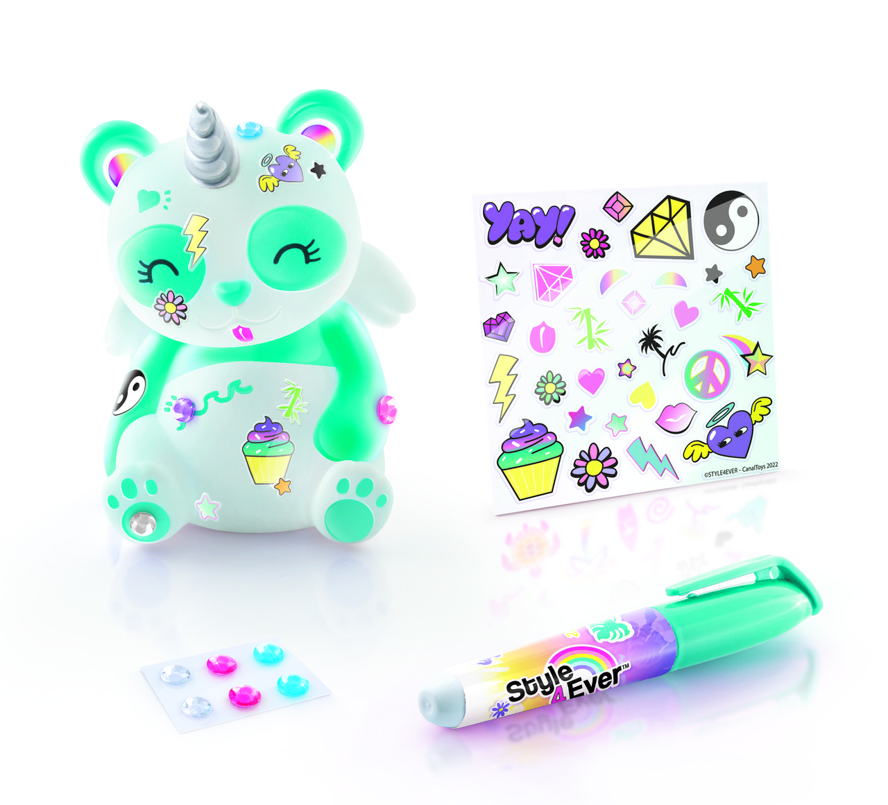 Набір для творчості Style 4 Ever Мій улюбленець Панда S Mini Deco DIY Canal Toys OFG179/6