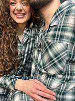 Піжама в клітинку чоловіча. Комплект для дому і сну. Одяг для сну для чоловіків., фото 4