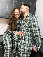 Піжама в клітинку чоловіча. Комплект для дому і сну. Одяг для сну для чоловіків., фото 5