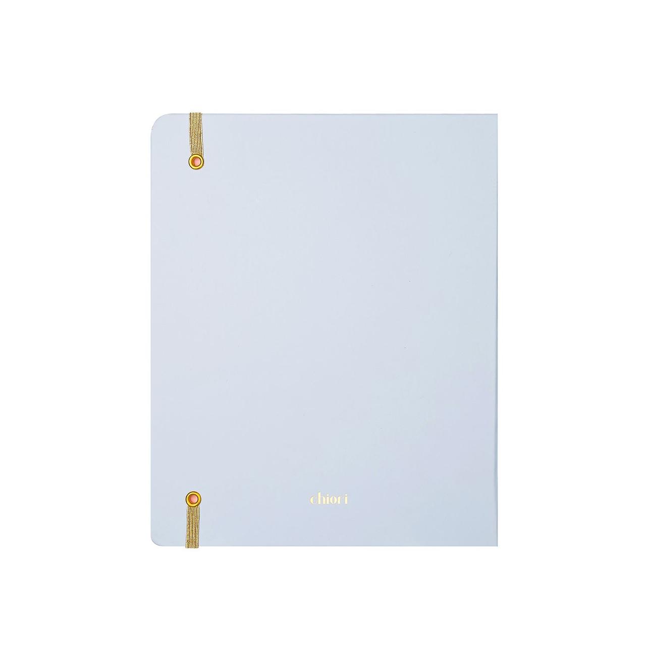 Тревел-планер Chiori Sky Blue (голубий, 190 стр), фото 1