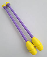 Булавы Tuloni 36 см, col. Yellow x Purple