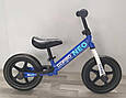 Біговел Corso NEO EN-25540 Синій, колеса 12 дюймів EVA (ПЕНА), підставка для ніг, велобіг від 2 років, фото 2