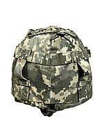 Тактический кавер на шлем пиксель с креплением ЗСУ , Военный Чехол на каску маскировочный армейский пиксель