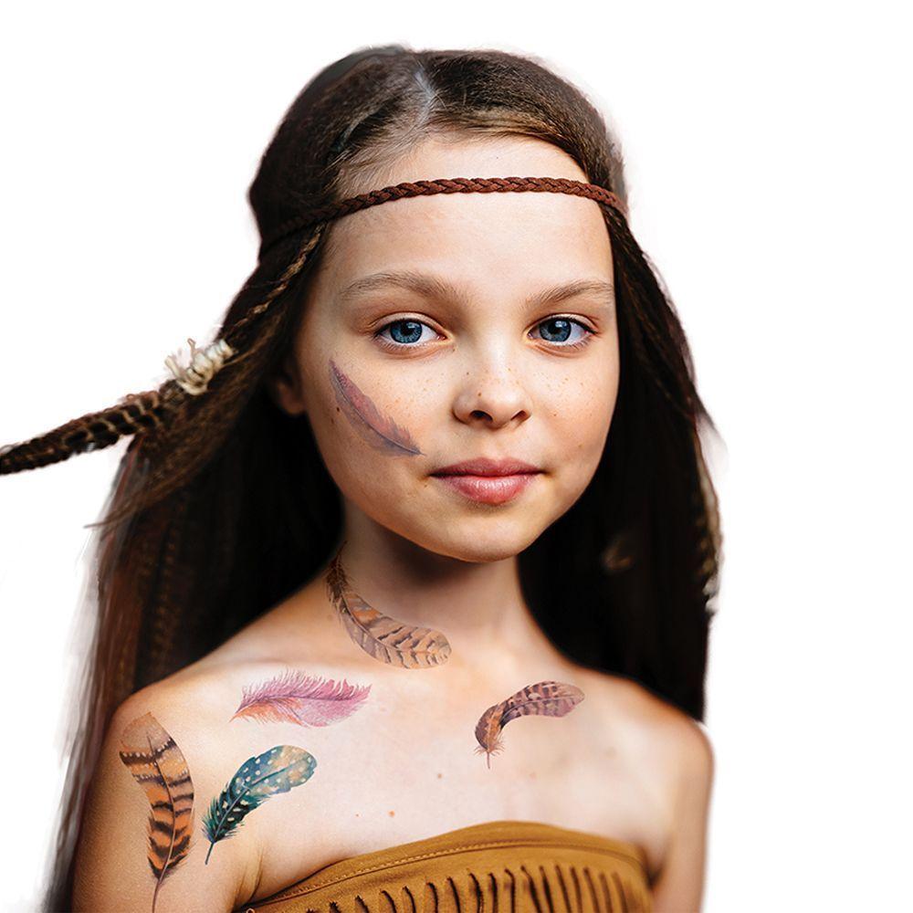 Тимчасові тату TATTon.me Feather Set, фото 1