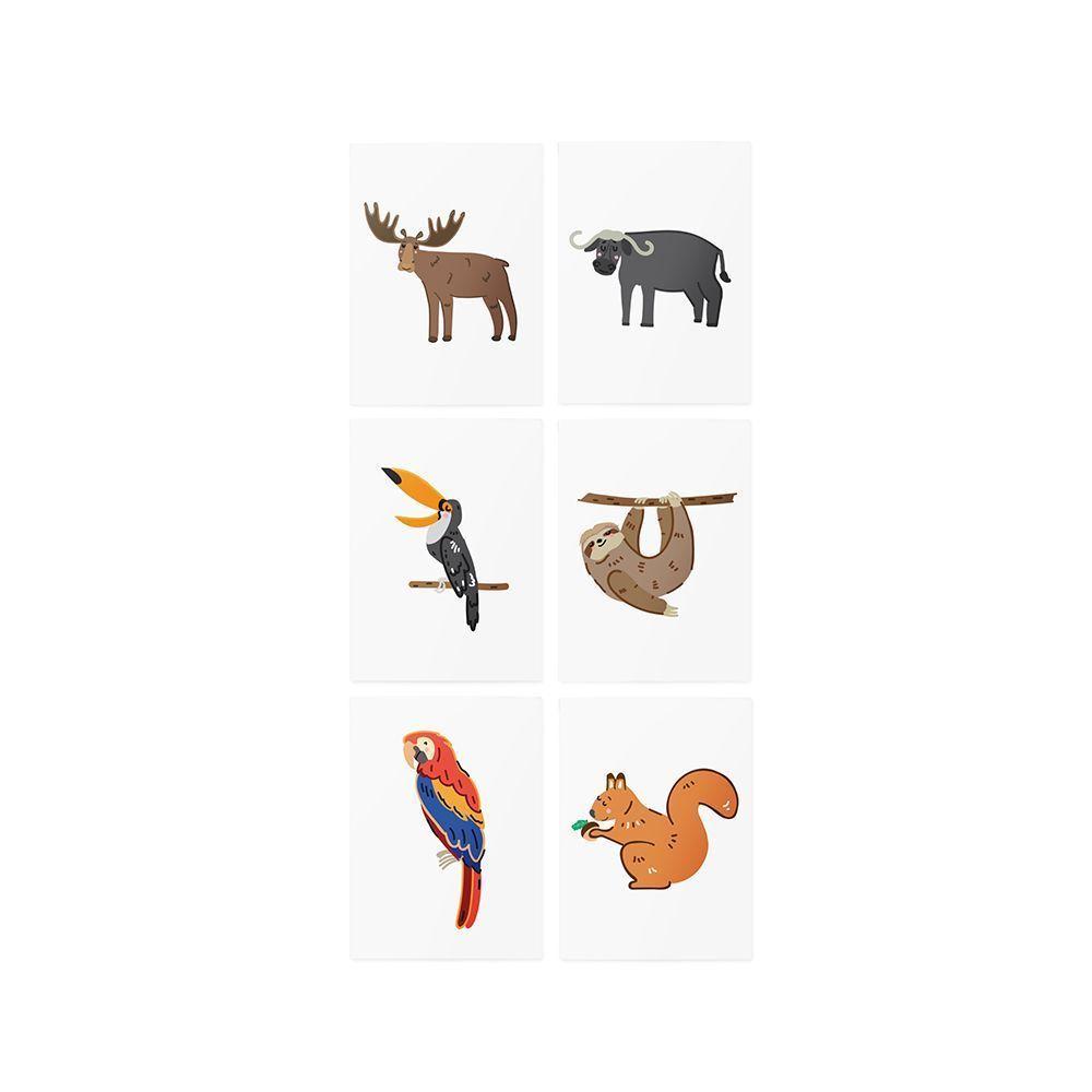 Тимчасові тату TATTon.me "American animals AR set", фото 1