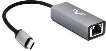 Зовнішній мережевий адаптер USB TYPE-C Gigabit Ethernet RTL8153