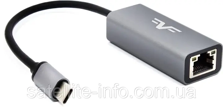 Зовнішній мережевий адаптер USB TYPE-C Gigabit Ethernet RTL8153