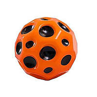 Антигравитационный мяч попрыгун Sky Ball Gravity Ball 1 шт. Оранжевый