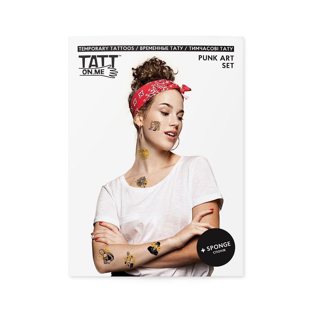 Тимчасові тату TATTon.me Punk Art set, фото 1