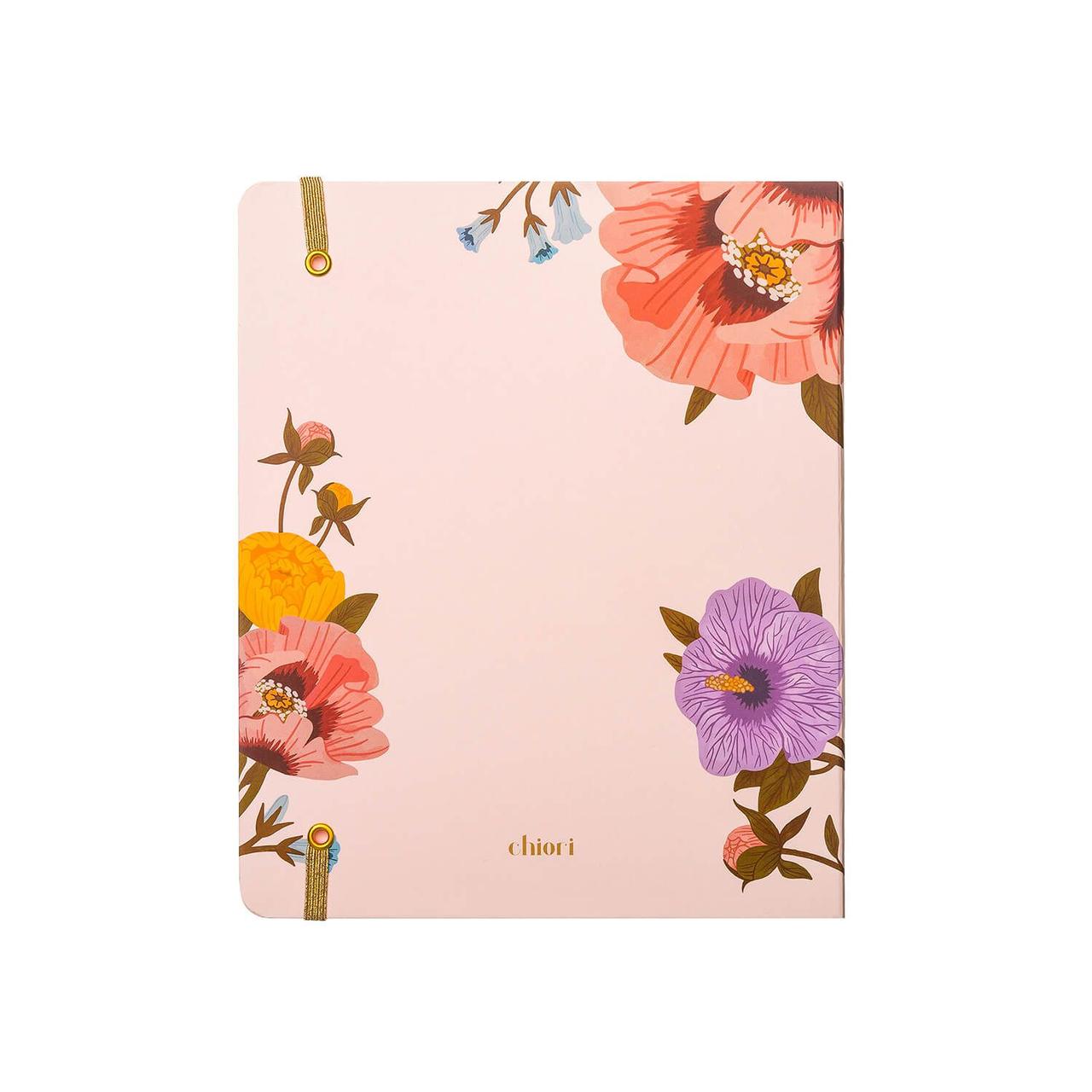 Тревел-планер Chiori Floral (квітковий принт, 190 стр), фото 1